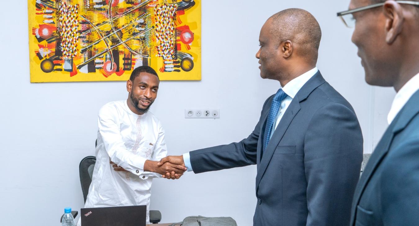 Visite du Ministre Abdourahmane Sarr au Personnel de l'Unappp