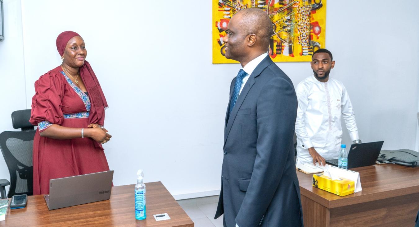 Visite du Ministre Abdourahmane Sarr au Personnel de l'Unappp