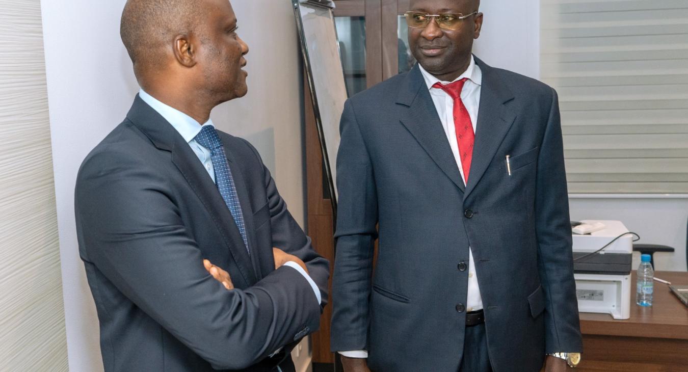 Visite du Ministre Abdourahmane Sarr au Personnel de l'Unappp