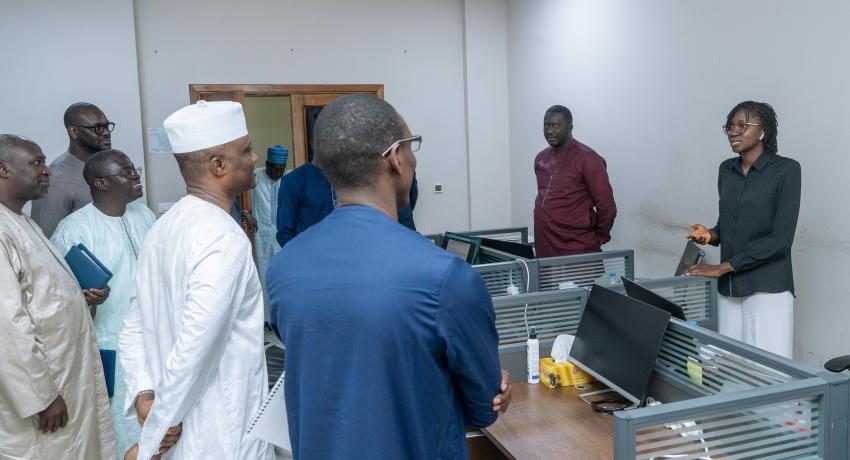 Visite du Ministre Abdourahmane Sarr à la DFPPP